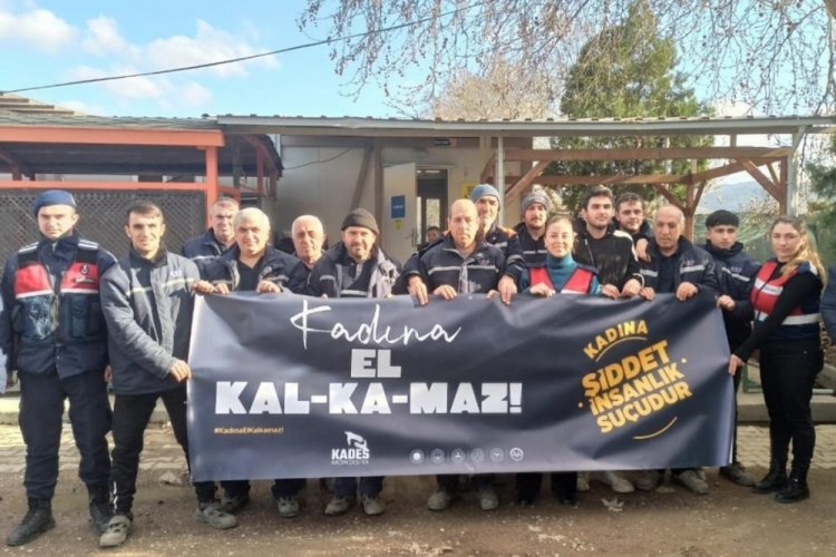 Bursa'da jandarmadan kadına y&ouml;nelik şiddete sıfır tolerans