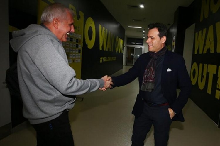Zeljko Obradovic'ten Fenerbah&ccedil;e'ye ziyaret