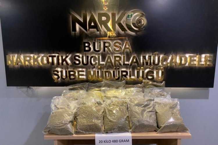 Bursa'da uyuşturucu operasyonu