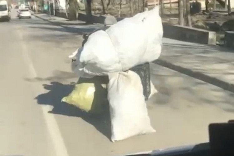 Bursa'da trafikte tehlikeli taşımacılık