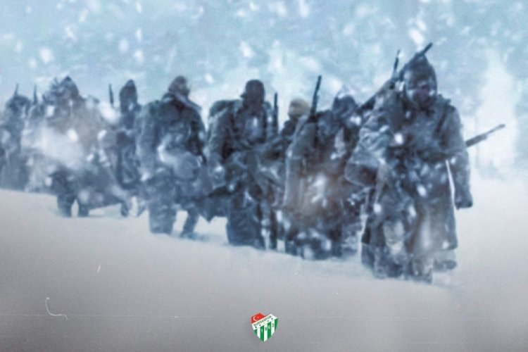 Bursaspor'dan Sarıkamış mesajı