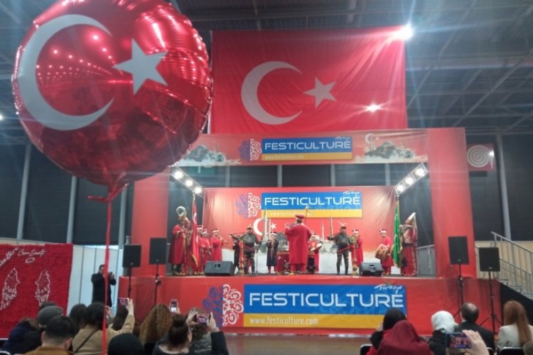 Bursa mehter takımı Fransa'ya damgasını vurdu