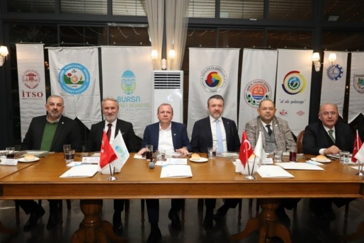Oda ve Borsa M&uuml;şterek Toplantısı, Bursa Ticaret Borsası'nın ev sahipliğinde ger&ccedil;ekleştirildi