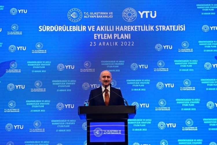 Bakan Karaismailoğlu: Sera gazı emisyonlarını sıfıra indirmeye y&ouml;nelik somut adımlar atıyoruz