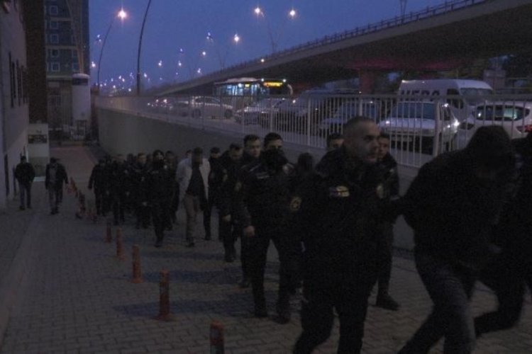 Kayseri'de 'K&ouml;k&uuml;n&uuml; Kurutma Operasyonu'nda 38 tutuklama