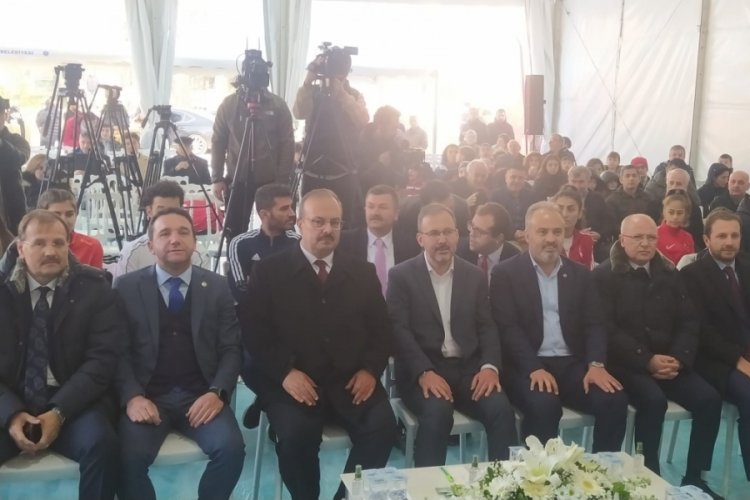 Gen&ccedil;lik ve Spor Bakanı Muharrem Kasapoğlu Bursa'da