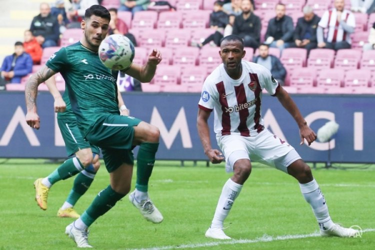 Hatayspor - Giresunspor ma&ccedil;ının kazananı yok