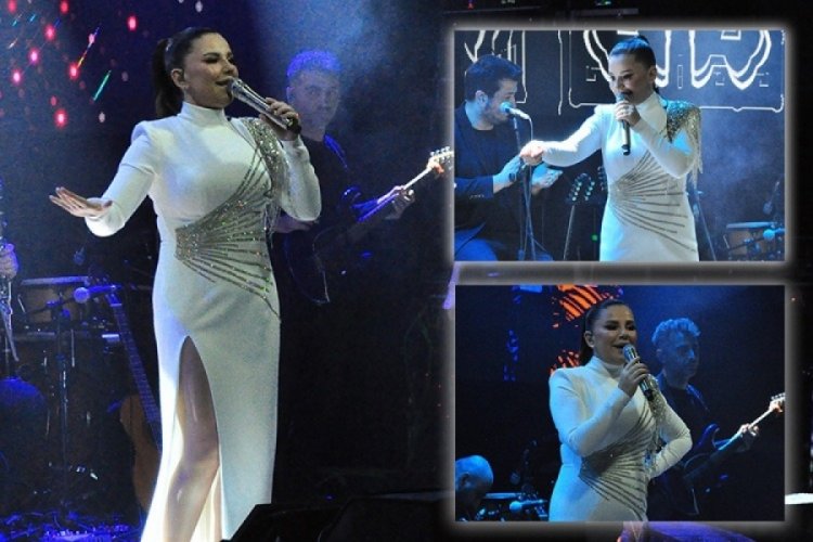 Merve &Ouml;zbey, Bursa'da hayranlarını coşturdu