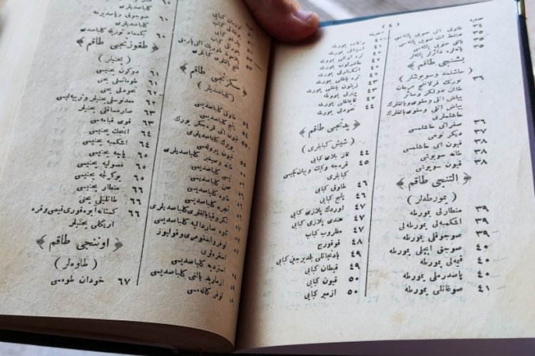 Bursa'da vatandaşın kitabında 300 yıl &ouml;nceki yemek tarifleri yazıyor