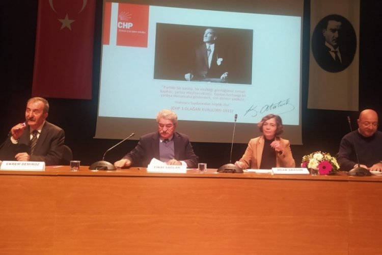 CHP Bursa &Ccedil;alışma Grubu'ndan 'Demokrasi ve Geleceğimiz' paneli