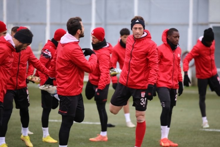 Sivasspor, Galatasaray ma&ccedil;ı hazırlıklarına devam etti