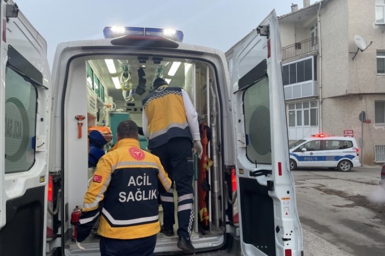 Edirne'de otomobil yayaya &ccedil;arptı