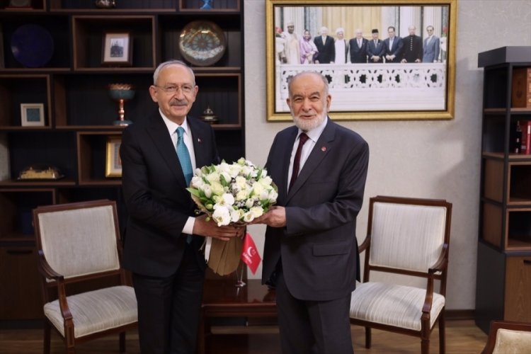 Kılı&ccedil;daroğlu'ndan Karamollaoğlu'na ziyaret