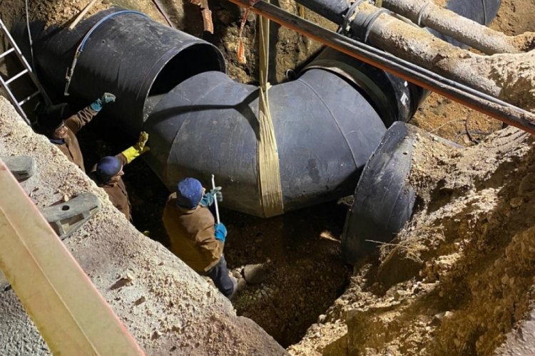 BUSKİ bir engeli daha ortadan kaldırdı