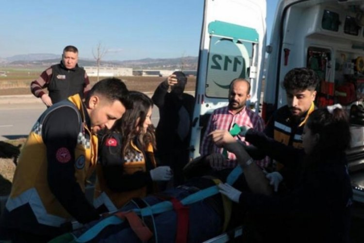 Kahramanmaraş'ta halk otob&uuml;s&uuml; devrildi :&Ccedil;ok sayıda yaralı var