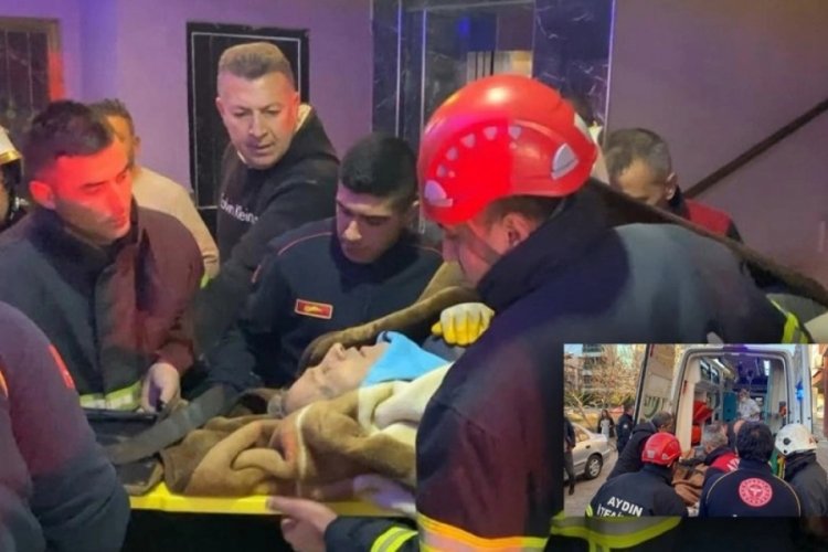 Aydın'da &ccedil;alışırken 15 metre y&uuml;kseklikten apartman boşluğuna d&uuml;şt&uuml;
