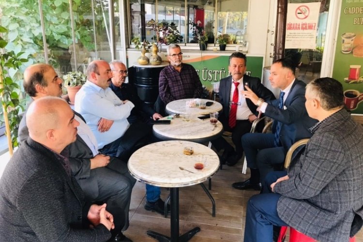 MHP Bursa Yıldırım teşkilatından muhtarlarla istişare