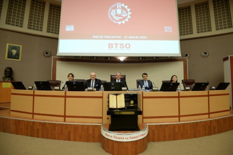 BTSO'da yılın son toplantısı ger&ccedil;ekleştirildi
