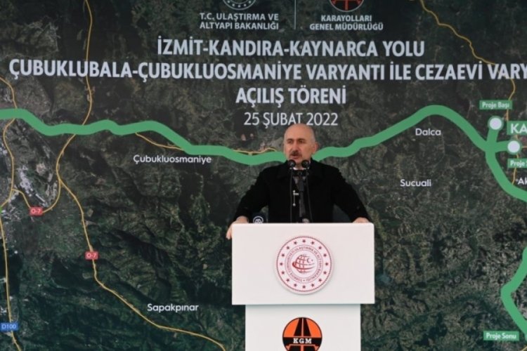 Bakan Karaismailoğlu: Proje ile yıllık toplam 109,2 milyon TL tasarruf edilecek