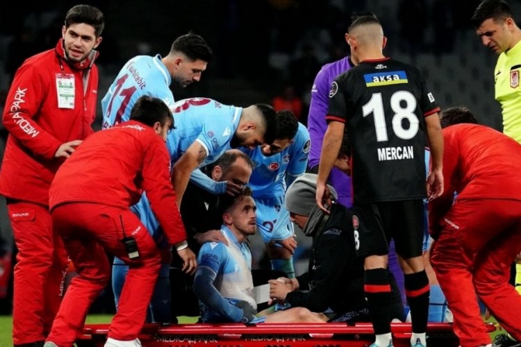 Trabzonspor'da Visca şoku! K&ouml;pr&uuml;c&uuml;k kemiği kırıldı