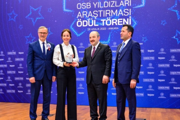 PMS Al&uuml;minyum OSB Yıldızları arasında yerini aldı