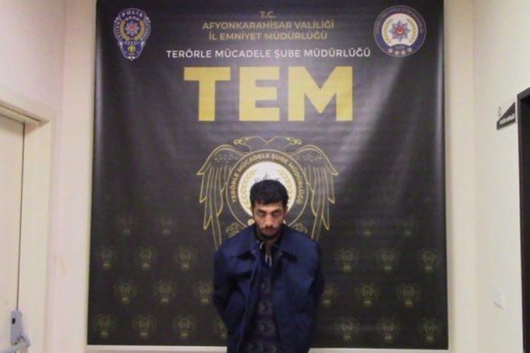 DEAŞ'lı canlı bomba Afyonkarahisar'da yakalandı