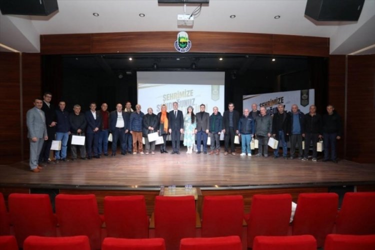 İneg&ouml;l Belediyesi'nden emekli olan personellere vefa &ouml;rneği