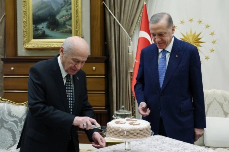 Cumhurbaşkanı Erdoğan'dan, Bah&ccedil;eli'nin doğum g&uuml;n&uuml;ne &ouml;zel paylaşım