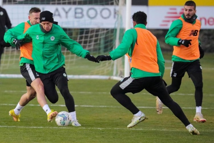 Konyaspor'da Sivasspor ma&ccedil;ı hazırlıkları devam ediyor