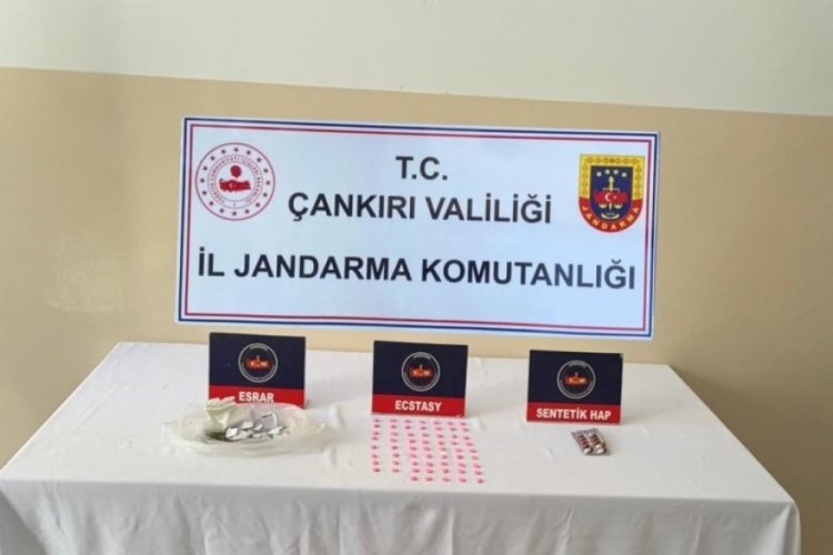 &Ccedil;ankırı'da uyuşturucu operasyonu: 1 g&ouml;zaltı