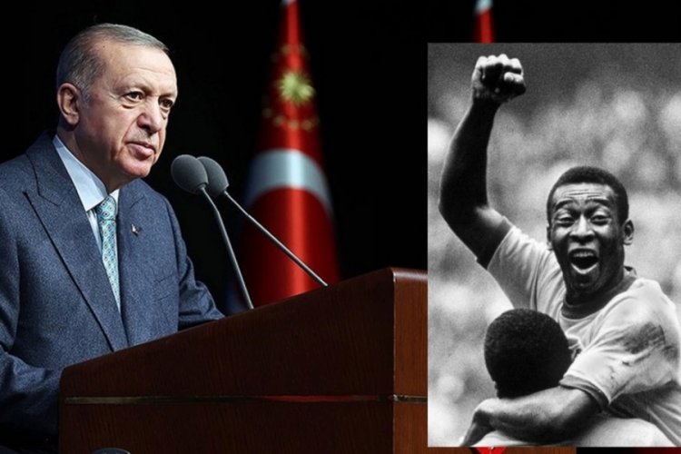 Cumhurbaşkanı Erdoğan'dan Pele paylaşımı