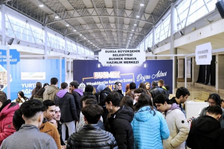 BUSMEK, &uuml;niversite adaylarına tanıtıldı