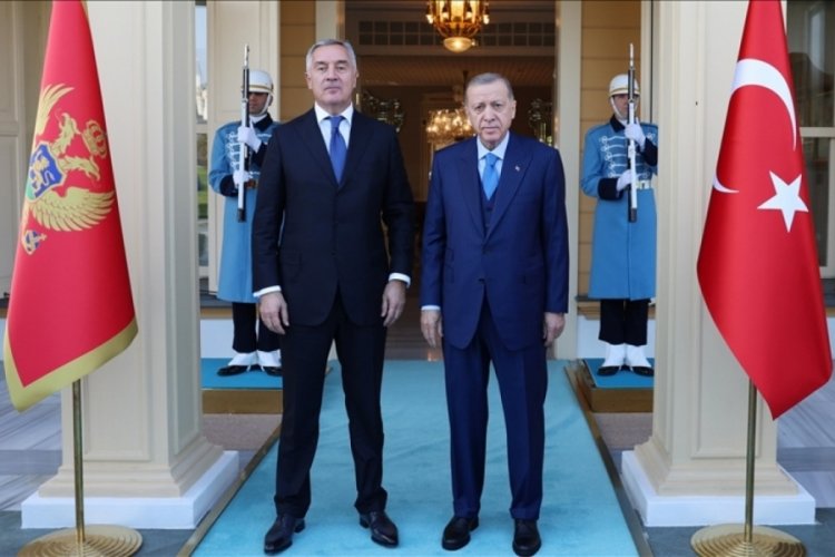 Cumhurbaşkanı Erdoğan Karadağ mevkidaşıyla g&ouml;r&uuml;şt&uuml;