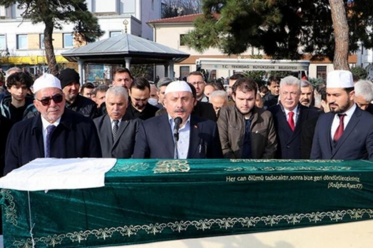 TBMM Başkanı Şentop, kuzeni Tırpancı'nın cenaze namazını kıldırdı