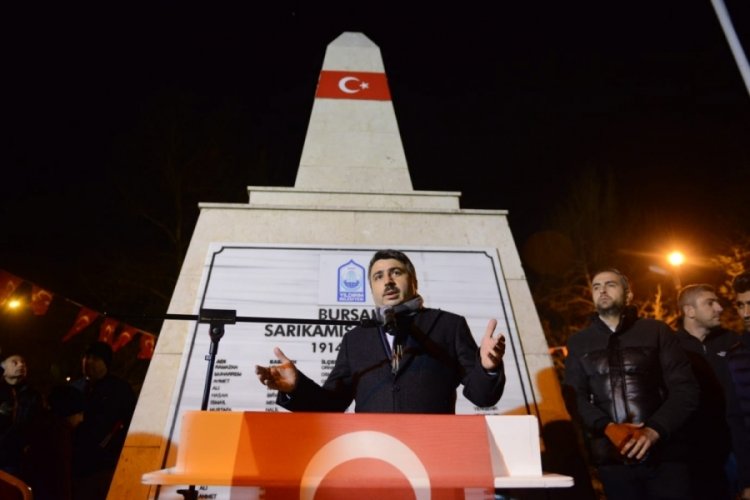 Bursa Yıldırım'da Sarıkamış şehitleri anıldı