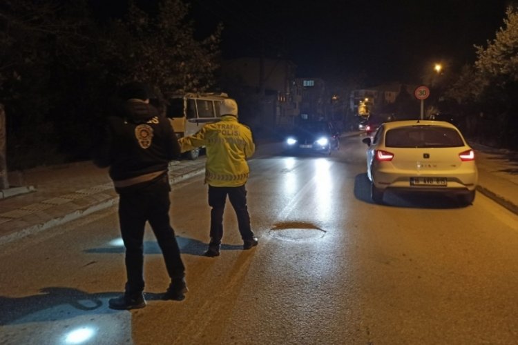 Bursa Orhangazi'de yılbaşı denetimi