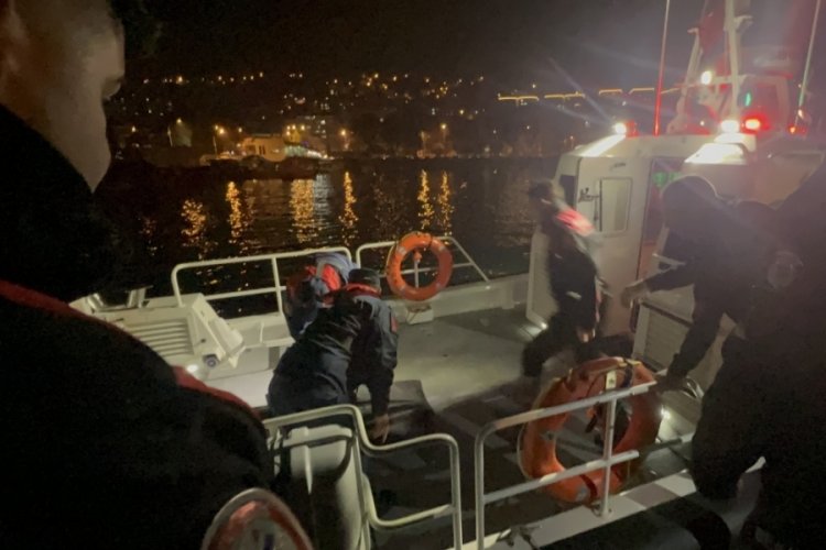 Trabzon'da denize ağ atarken canından oldu