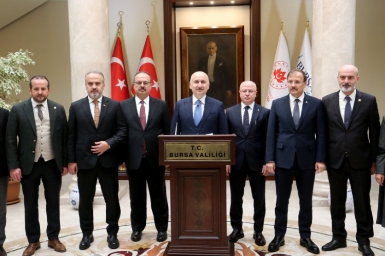 Bakan Karaismailoğlu'ndan Bursa Valiliği ziyareti