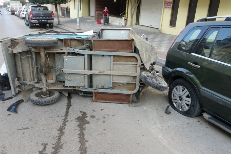 Malatya'da 3 aracın karıştığı kaza sonrası gerginlik