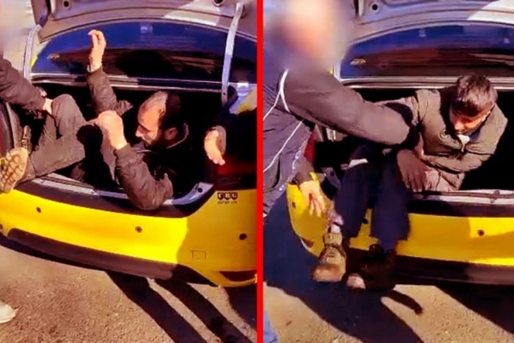 Rize'de koltuğa 6, bagaja 2 g&ouml;&ccedil;men sığdırdılar