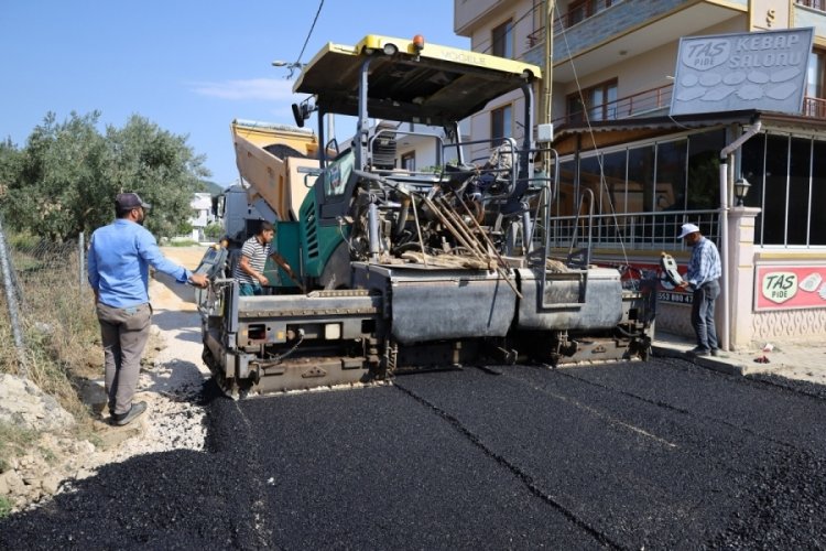 Bursa Gemlik'te yol raporu: 25 kilometre yol yapıldı