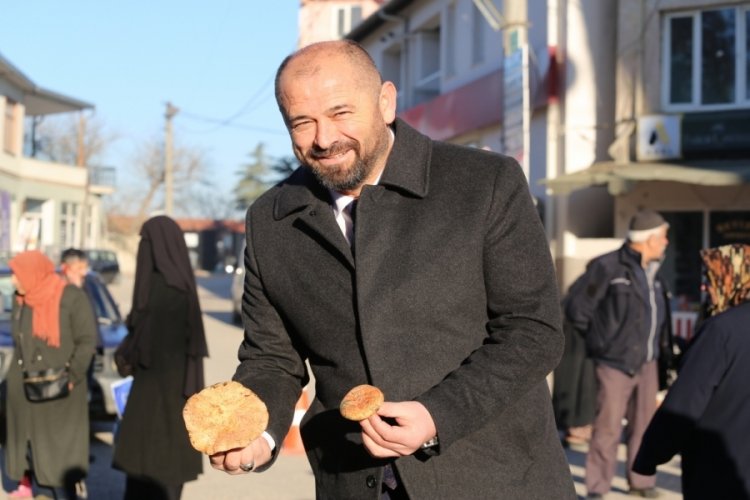 Bursa Orhaneli Belediye Başkanı Aykurt'dan Beyce Pazarı'na ziyaret