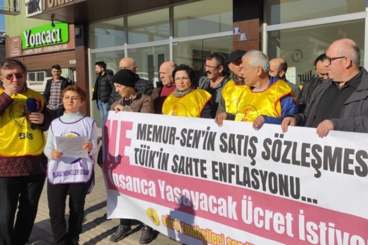 B&uuml;ro Emek&ccedil;ileri Sendikası Bursa Şubesi: Sefalete teslim olmayacağız