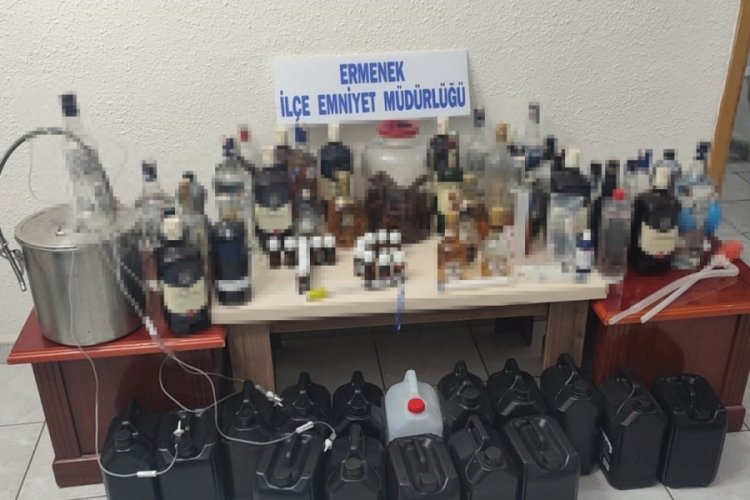 Karaman'da ka&ccedil;ak i&ccedil;ki operasyonu