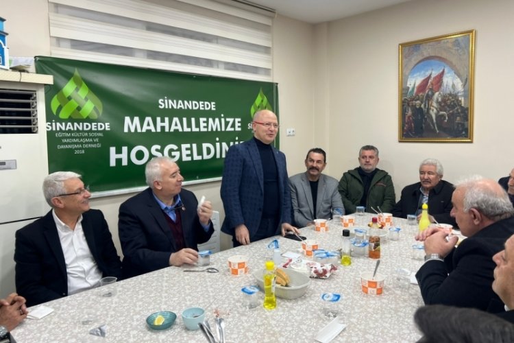 AK Parti Bursa İl Başkanı G&uuml;rkan: Bursamız i&ccedil;in taş &uuml;st&uuml;ne taş koymaya &ccedil;alışıyoruz