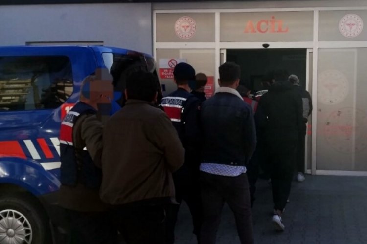 Manisa'da ter&ouml;r operasyonunda 5 Suriyeli ş&uuml;pheliye g&ouml;zaltı