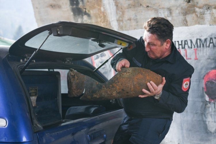 Bosna Hersek'te İkinci D&uuml;nya Savaşı'ndan kalma bomba imha edildi