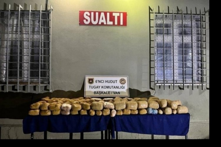 Van sınırında 215 kilo uyuşturucu ele ge&ccedil;irildi