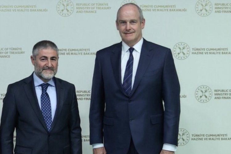 Nureddin  Nebati, e-ticaret devi Alibaba ile bir araya geldi