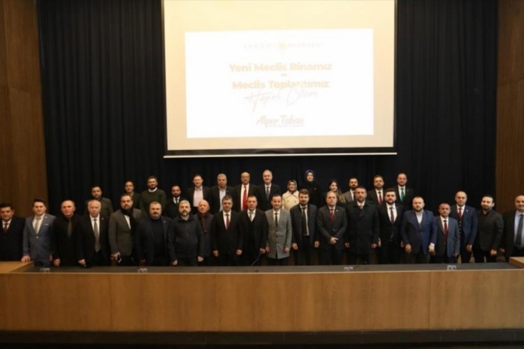 Bursa'da İneg&ouml;l'&uuml;n yılın ilk meclisi yeni binada yapıldı